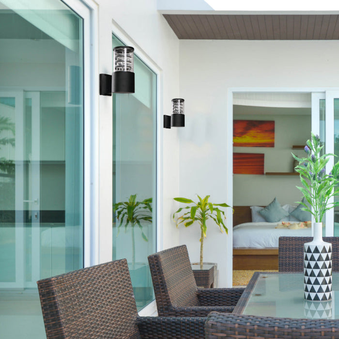 LAMP. EXT. PARED NEGRO 1L E27 60W