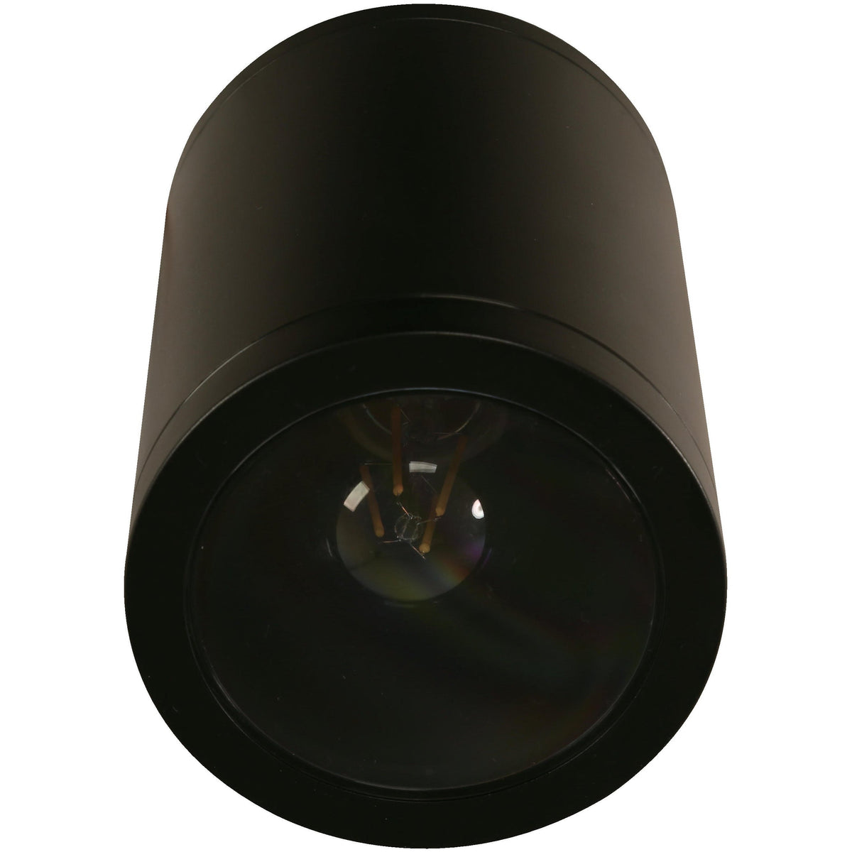 LAMP. EXT. TECHO NEGRO 1L E27 12W