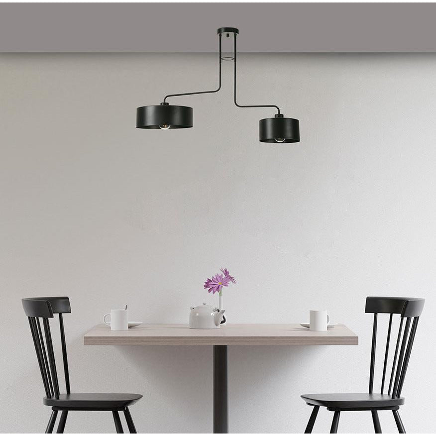 LAMP. TECHO NEGRO 2L E27 40W