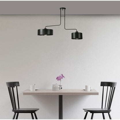 LAMP. TECHO NEGRO 2L E27 40W