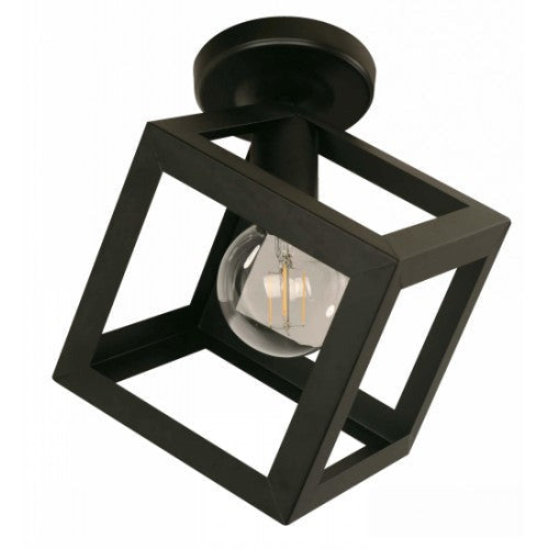 LAMP. TECHO NEGRO 1L E27 40W