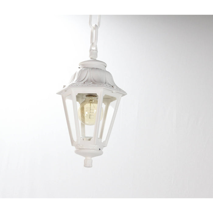 LAMP. EXT. COLGANTE SICHEM/ANNA BLANCO 1L E27 12W