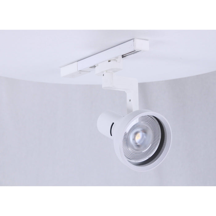 LAMP. TECHO RIEL BLANCO 1L E27 9W