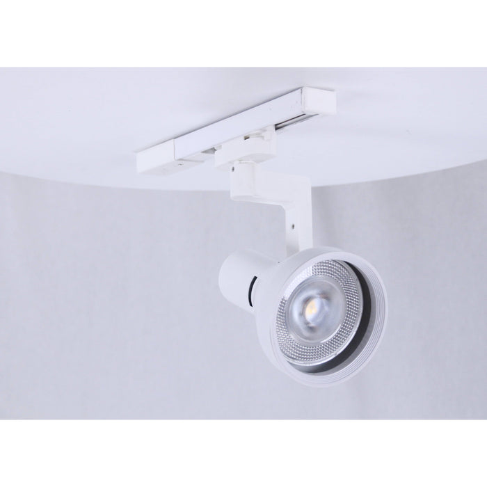 LAMP. TECHO RIEL BLANCO 1L E27 9W