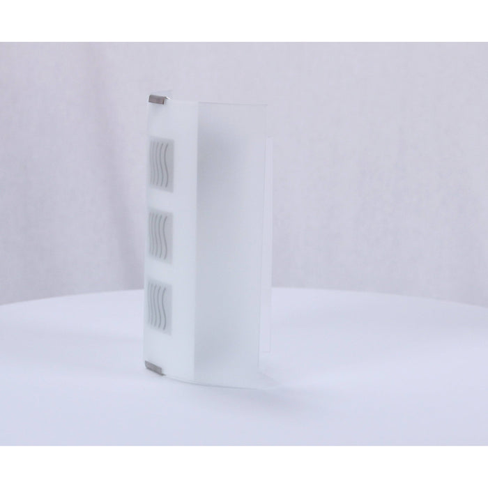 LAMP. PARED NÍQUEL SATINADO 1L E14 60W
