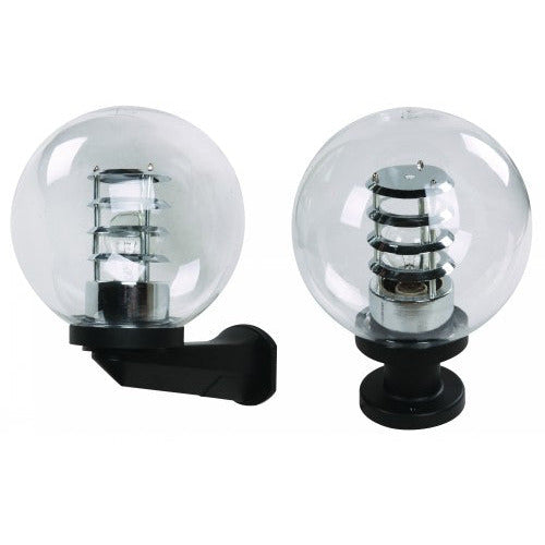 LAMP. EXT. PARED NEGRO 1L E27 60W (CONVERTIBLE)