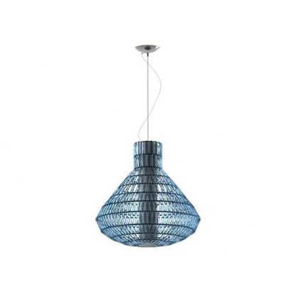 LAMP. COLGANTE TROPICO BELL CROMO 1L GX24Q-4 42W