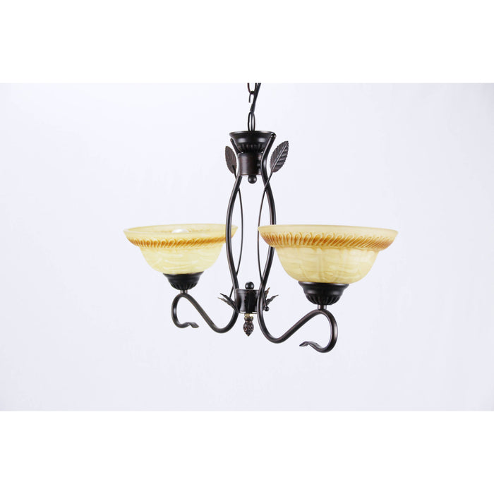 LAMP. TECHO CHOCOLATE 2L E27 60W