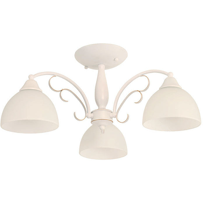 Lámpara Techo Blanco 3L E27 40W