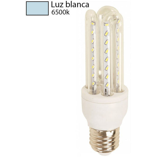 BOMBILLO LED 3U E27 5W 85-265V 6500K