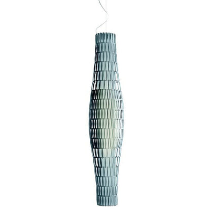 LAMP. COLGANTE TROPICO VERTICAL CROMO 1L