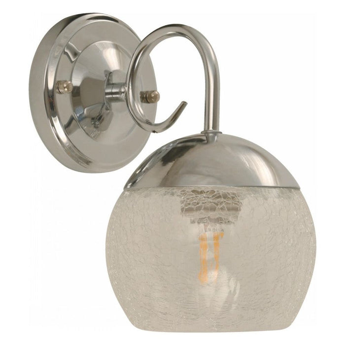 LAMP. PARED CROMO 1L E27 40W