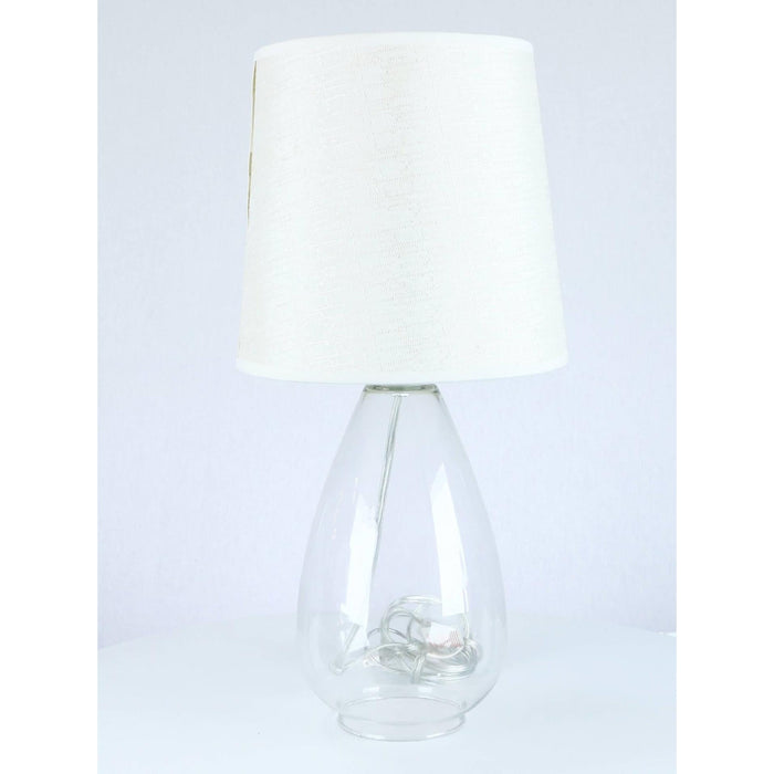 LAMP. MESA TRANSPARENTE 1L E27 60W
