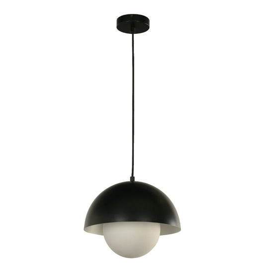 Lámpara Colgante Negro 1L E27 60W
