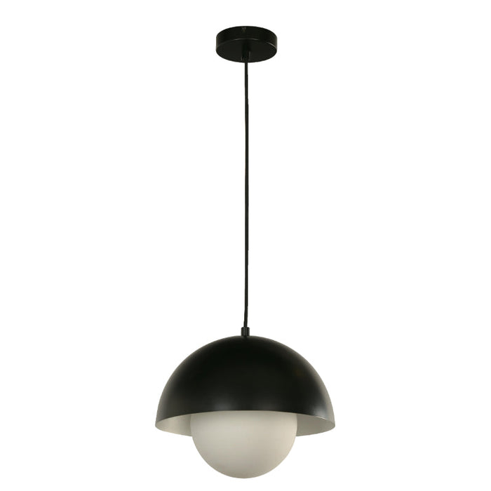 Lámpara Colgante Negro 1L E27 60W