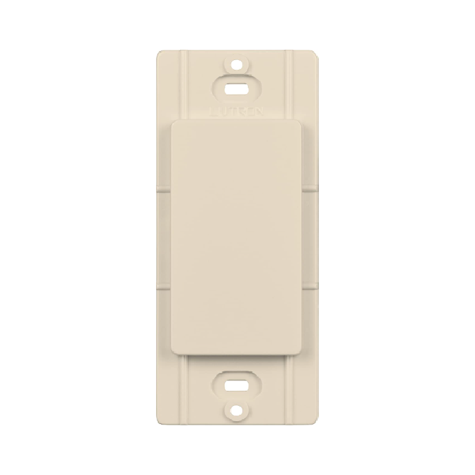 TAPA CIEGA LUTRON DIVA BLANK INSERT ALMENDRA