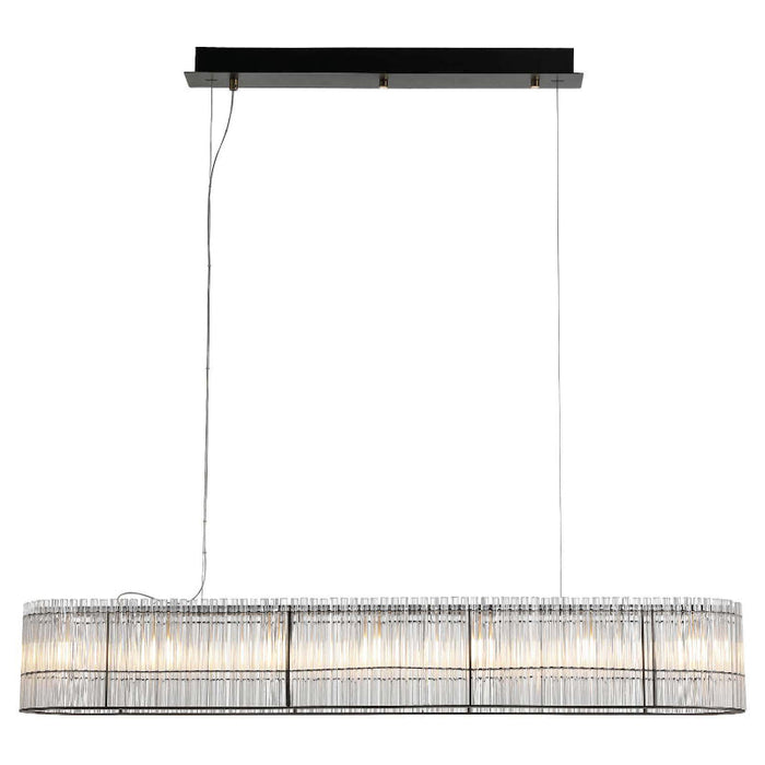 LAMP. COLGANTE NEGRO 7L G9 40W