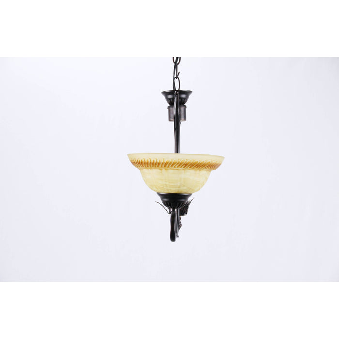 LAMP. TECHO CHOCOLATE 2L E27 60W