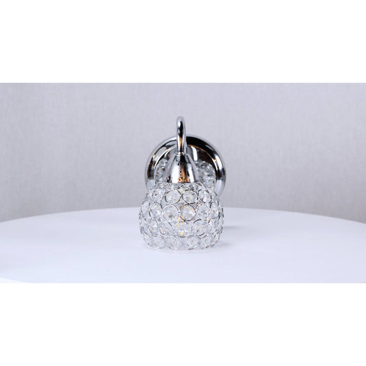 LAMP. PARED CROMO 1L E14 40W