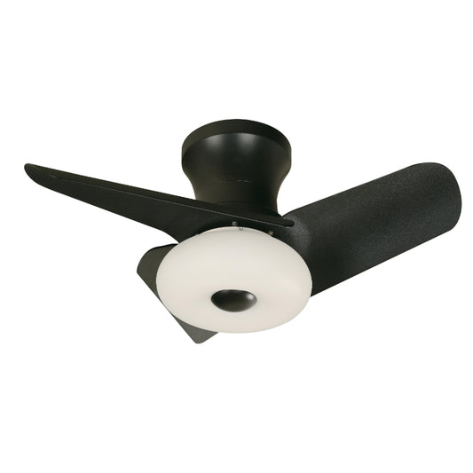 VENTILADOR LED DE TECHO NEGRO 24" DC 22W 100-240V 3000K/4000/6500K C/R