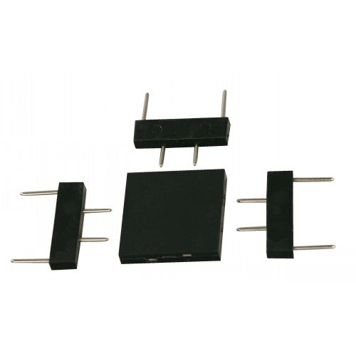 CONECTOR TIPO T PARA RIELES MAGNÉTICOS NEGRO