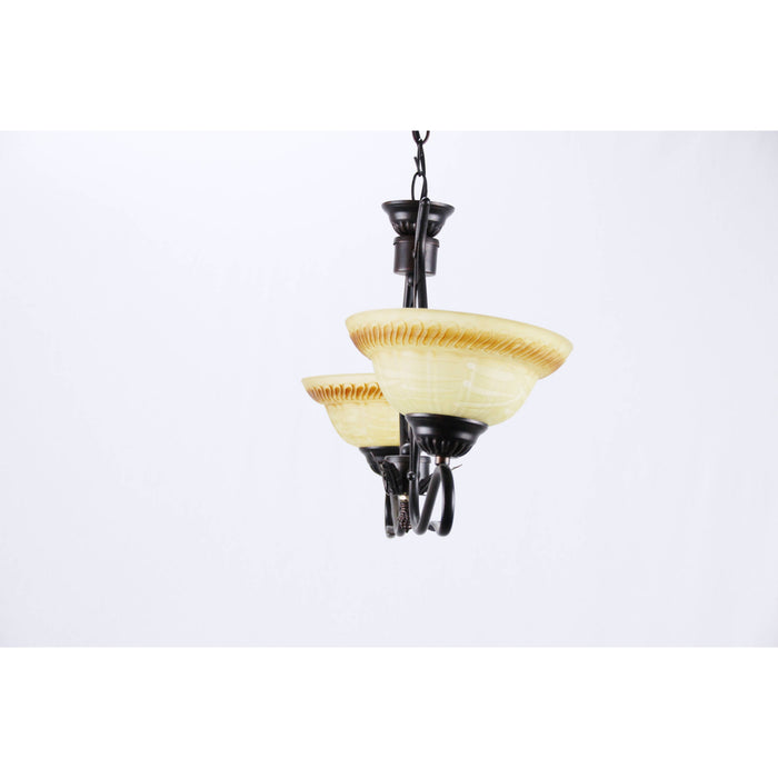 LAMP. TECHO CHOCOLATE 2L E27 60W