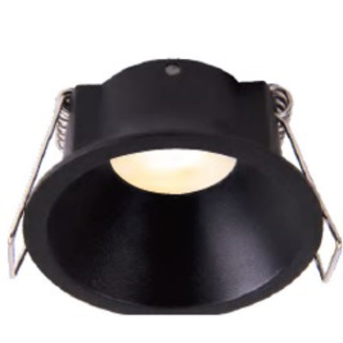 LAMP. EXT. EMPOTRADO NEGRO 1L GU11 10W IP65