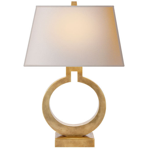 LAMP. MESA RING GRANDE BRONCE 1L E26 100W