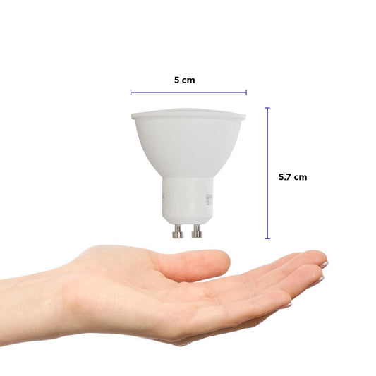 BOMBILLO LED INTELIGENTE MR16 GU10 5W 120V RGB