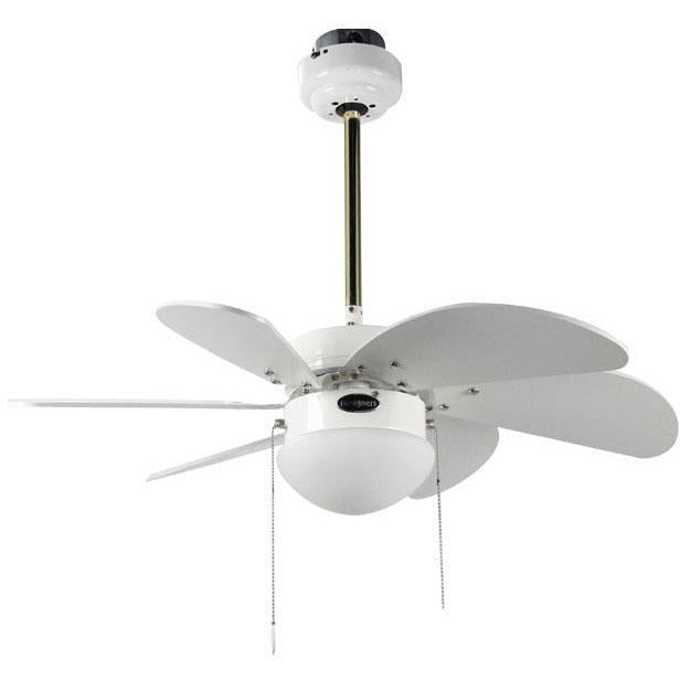 VENT. TECHO 32" BLANCO 1L E27 60W