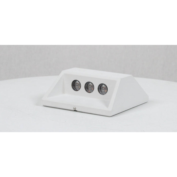 Lámpara Led Exterior  Pared Blanco 1L 7W 100-240V 3000K