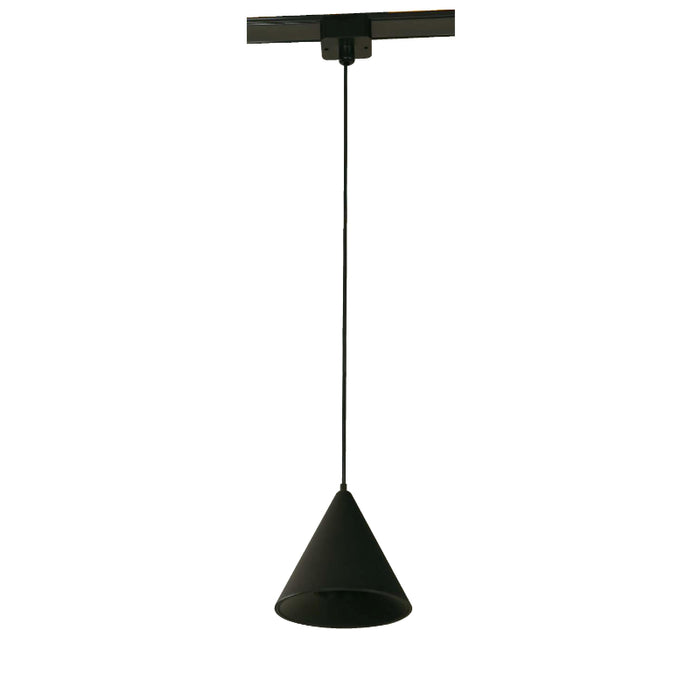 LAMP. LED COLGANTE RIEL MAGNETICO NEGRO 48V 6W 3000K