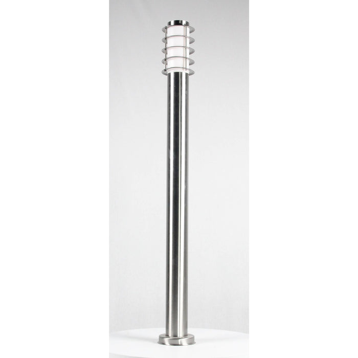 LAMP. EXT. PISO PLATEADO 1L E27 60W