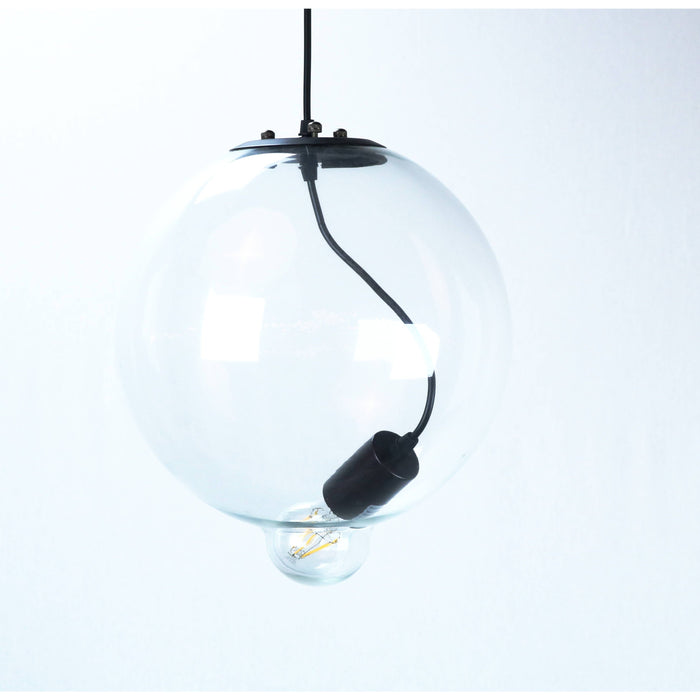 LAMP. TECHO NEGRO 1L E27 60W