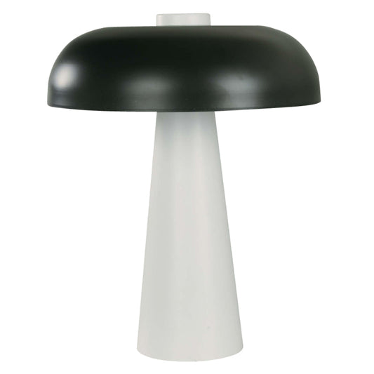LAMP. MESA BLANCO Y NEGRO 2L E27 40W