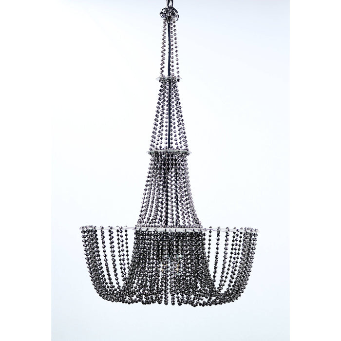 LAMP. COLGANTE NEGRO 3L E27 60W