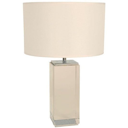 Lámpara Mesa Cromo 1L E27 60W