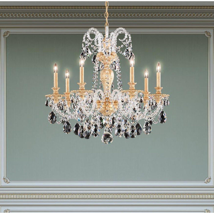 LAMP. COLGANTE CHANDELIER ISABELLE 7L E12 60W
