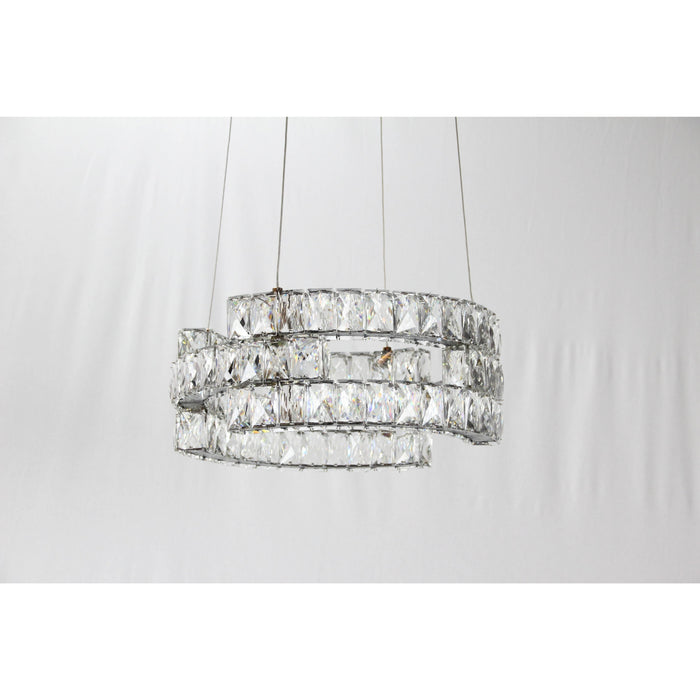 LAMP. LED COLGANTE DORADO 36W 100-277V 3000K