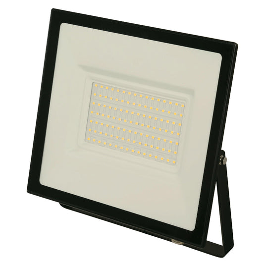 LAMP. LED EXT. REFLECTORA NEGRO 1L 100W 100-265V 6000K