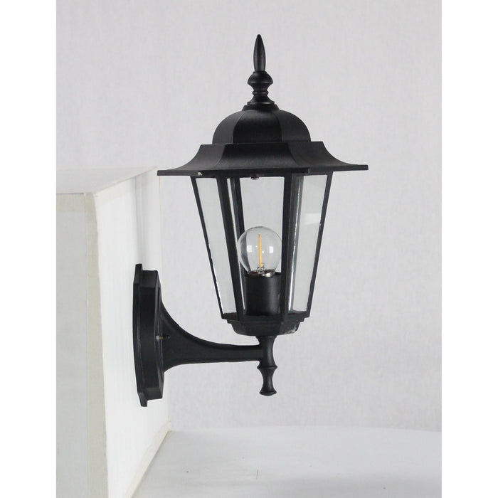 LAMP. EXT. PARED NEGRO 1L E27 100W