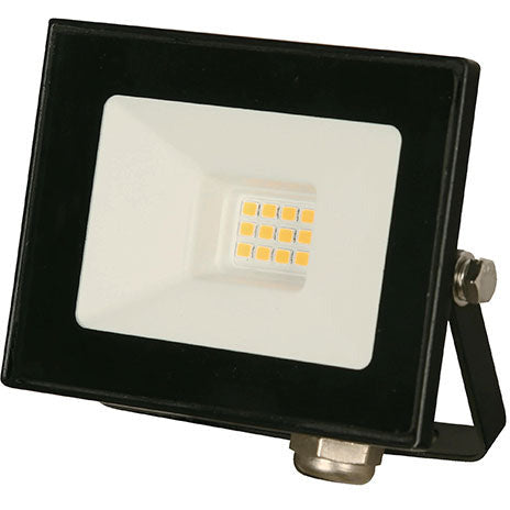 LAMP. LED EXT. REFLECTORA NEGRO 1L 10W 100-265V 3000K