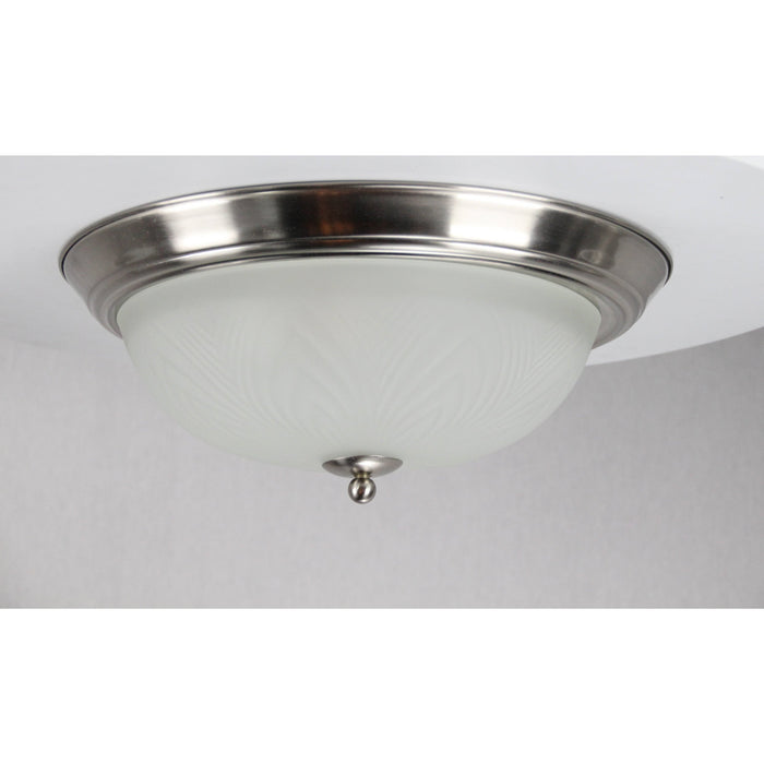 LAMP. TECHO BRONCE ANTIGUO 2L E27 60W