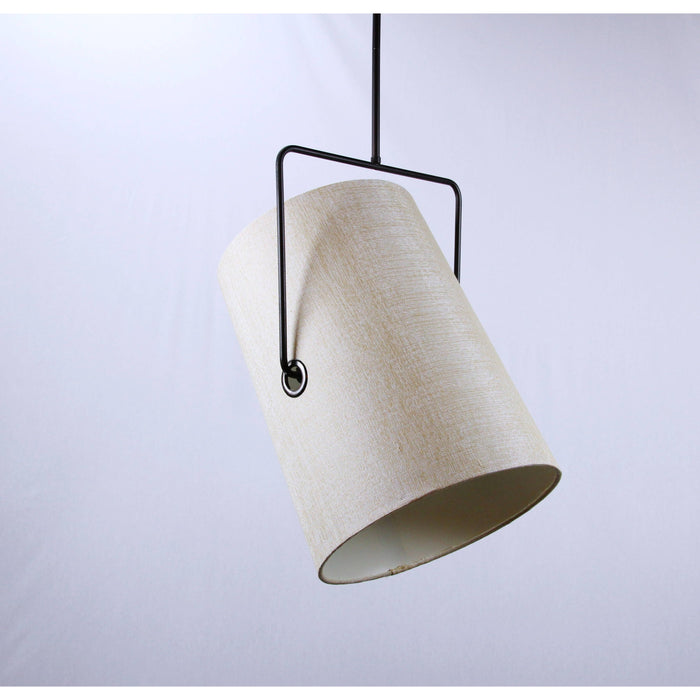 LAMP. COLGANTE BRONCE CEPILLADO 2L E14 40W
