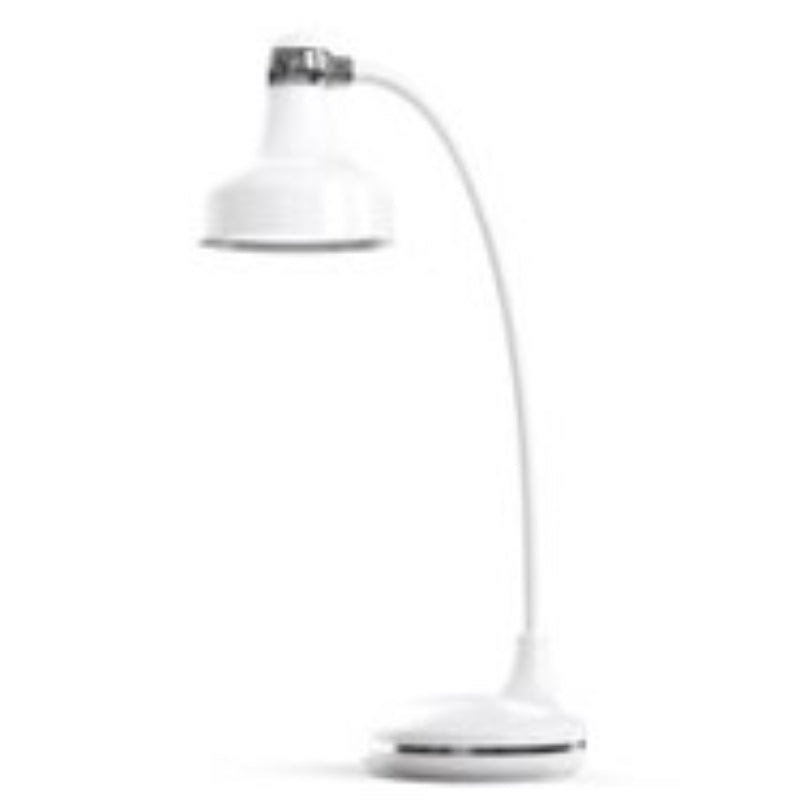 LAMP. LED DE ESCRITORIO BLANCO 7W 5V 3000/4000/6500K CCT EN LA BASE RECARGABLE