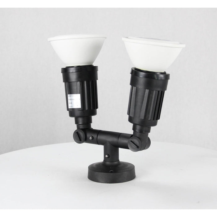 LAMP. EXT. REFLECTORA NEGRO 2L E27 80W
