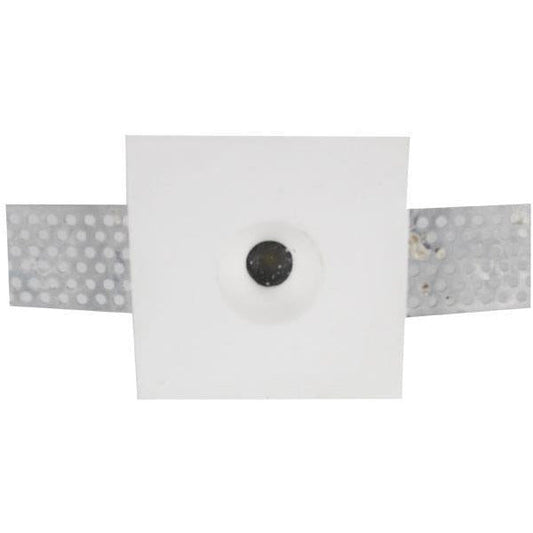 LAMP. DE YESO LED*1W*100-265V  50/60HZ*3000K*DRIVER INCLU.*ACAB. EN BLANCO MATE