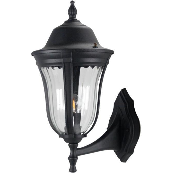 LAMP. EXT. PARED NEGRO 1L E27 100W