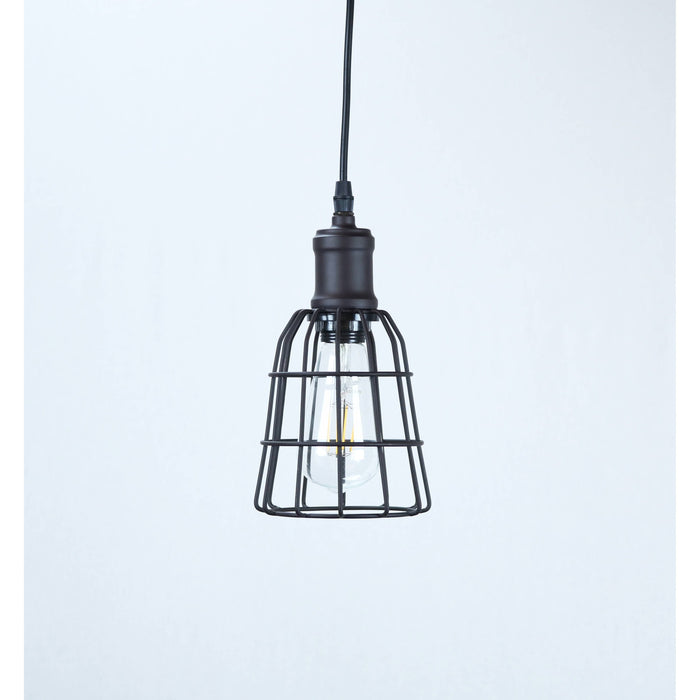 LAMP. COLGANTE CHOCOLATE 1L E27 60W
