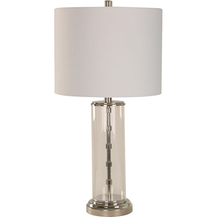 LAMP. MESA TRANSPARENTE 1L E27 100W
